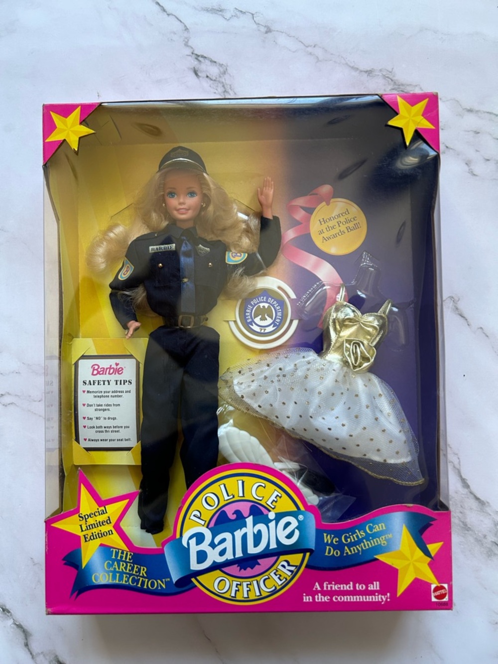 Special Limited Edition The Career Collection Police Officer Barbie Doll
